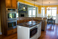 Kitchen Custom Stove & Island 3516